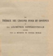 La théorie des groupes finis et continus et la géométrie différentielle traitées par la méthode du repère mobile. Fascicule XVIII